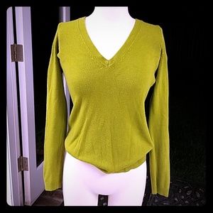 Chartreuse V sweater